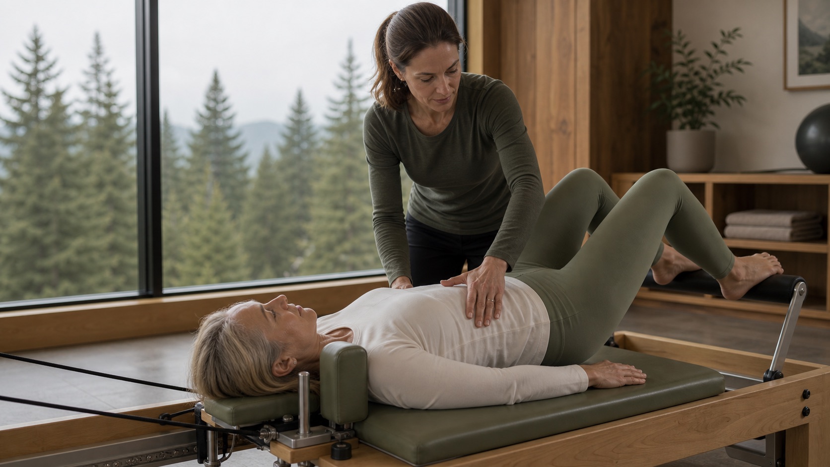 Clinical Pilates natural therapy setting